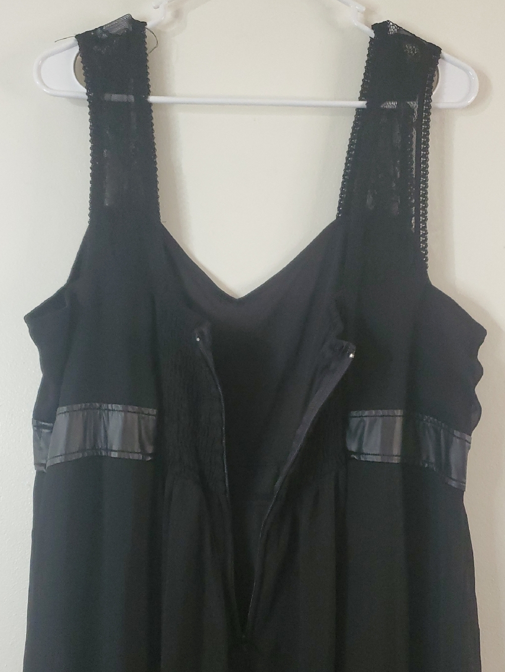 Tripp NYC Black High-Low Dress Size 4X 26-28 Lace Whimsigoth Y2K Edgy Goth - Picture 11 of 16